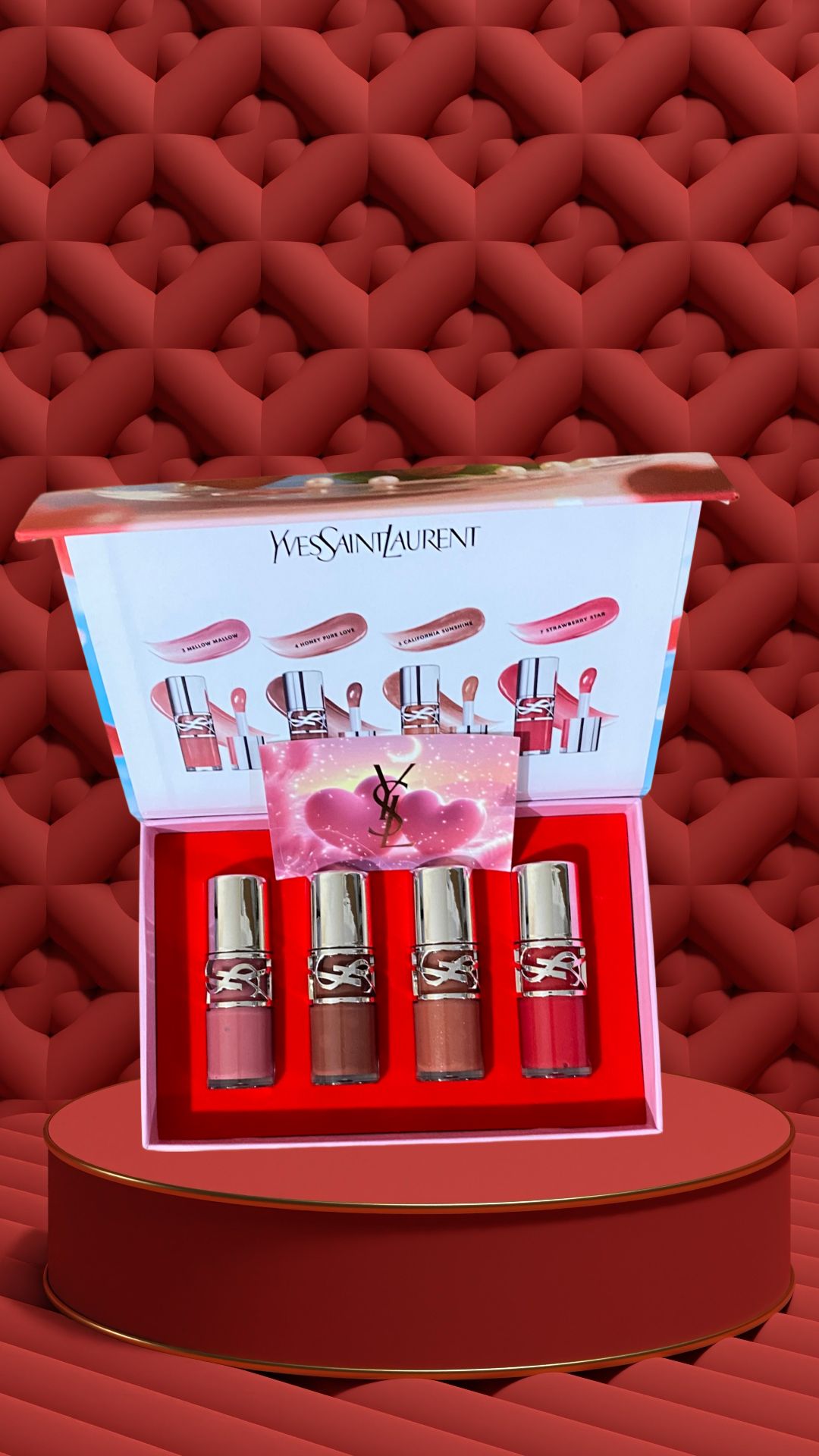 ✨ סט ליפגלוס יוקרתי YSL ✨