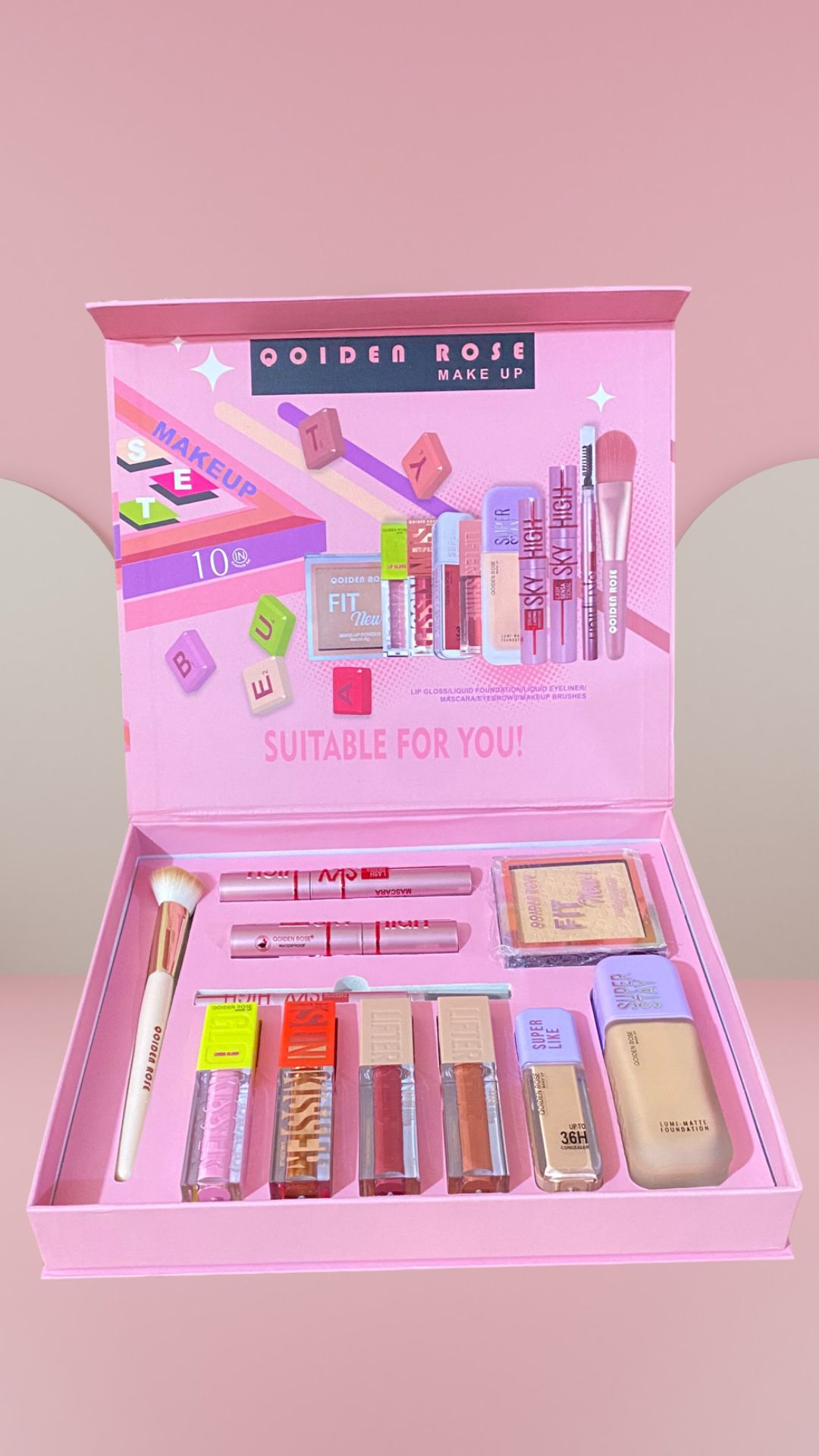 ✨ קופסת הזוהר Qoiden Rose ✨